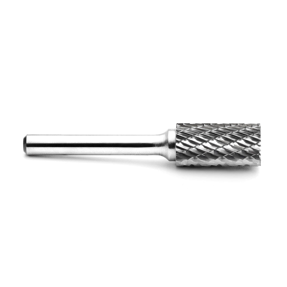Carbide Burr SB-5 Cylinderical End Cut OMNI Range Head D 1/2 x 1L ,1/4 Shank, 2-3/4 Inch Full Length - FindBuyTool