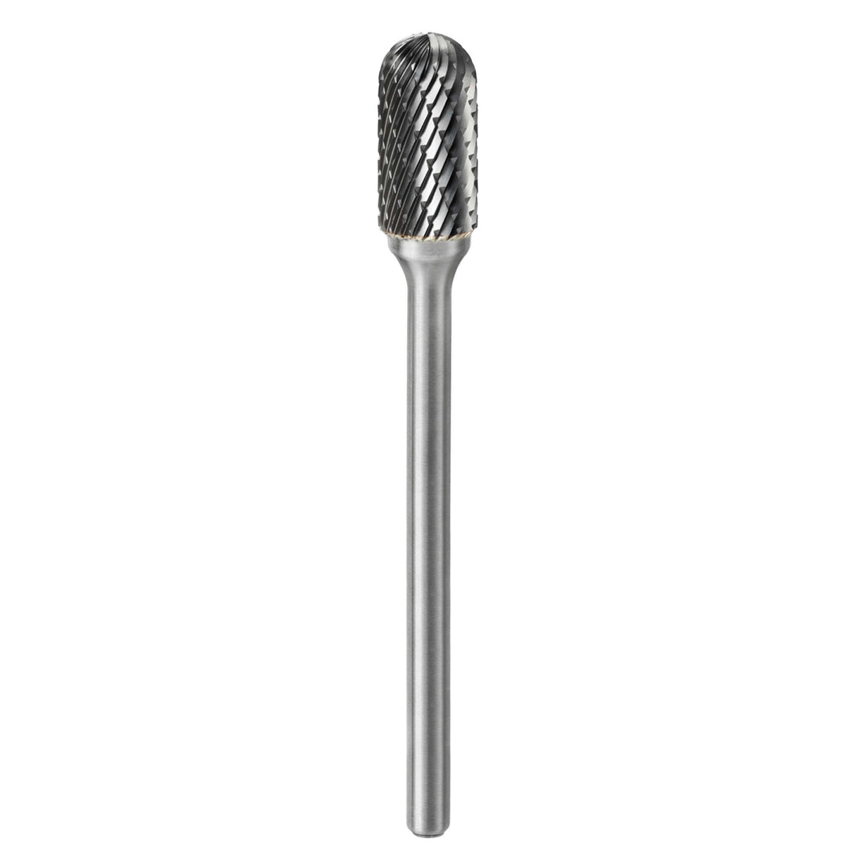Carbide Burr SC-5L4 Cylinderical Ball Nose OMNI Range Head D 1/2 x 1L ,1/4 Shank, 4 Inch Full Length - FindBuyTool
