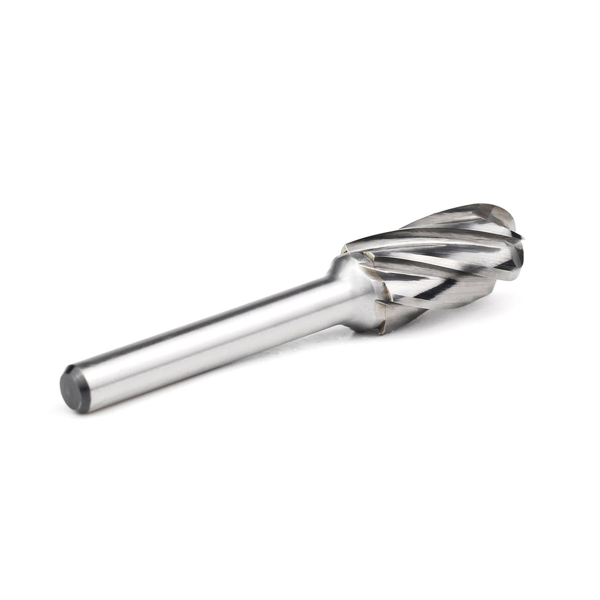 Carbide Burr SC5-NF Cylinderical Ball Nose ALUMIN Range Head D 1/2 x 1L ,1/4 Shank, 2-3/4 Inch Full Length - FindBuyTool