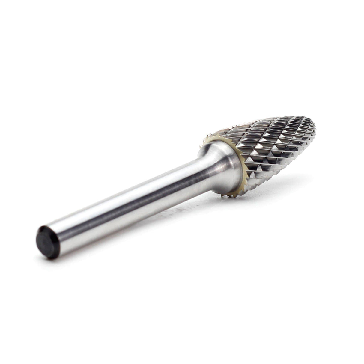 Carbide Burr SF-5 Tree Radius End OMNI Range Head D 1/2 x 1L ,1/4 Shank, 2-3/4 Inch Full Length - FindBuyTool