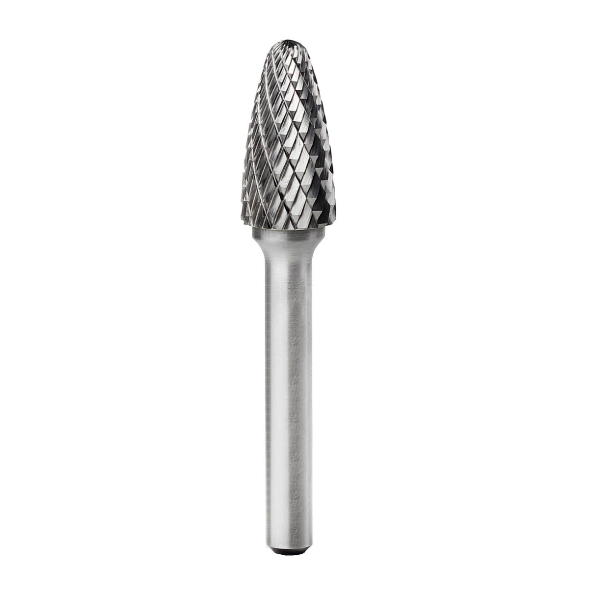 Carbide Burr SF-5 Tree Radius End OMNI Range Head D 1/2 x 1L ,1/4 Shank, 2-3/4 Inch Full Length - FindBuyTool