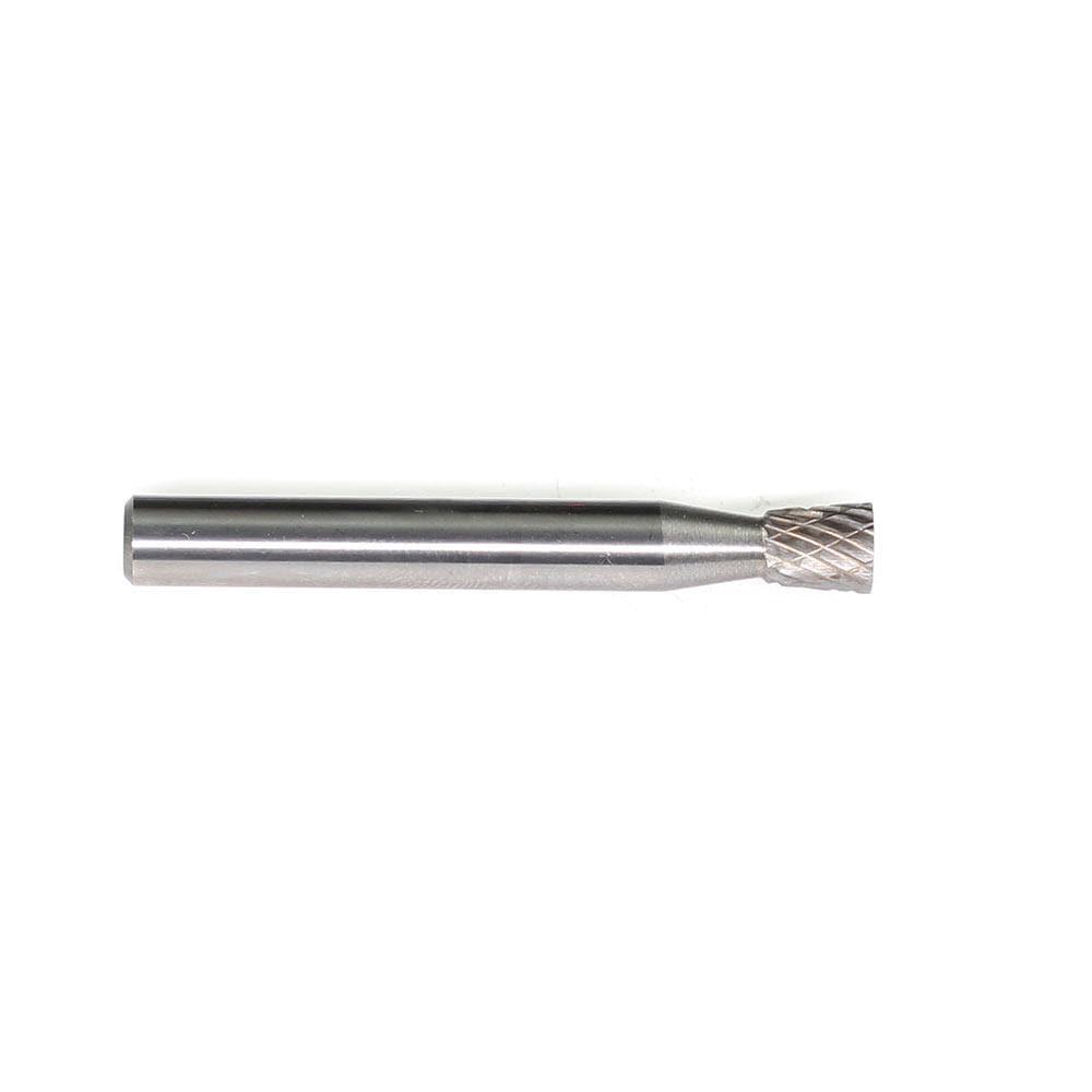 Carbide Burr SN-1 Inverted Cone OMNI Range Head D 1/4 x 5/16L, 1/4 Shank, 2 Inch Full Length - FindBuyTool