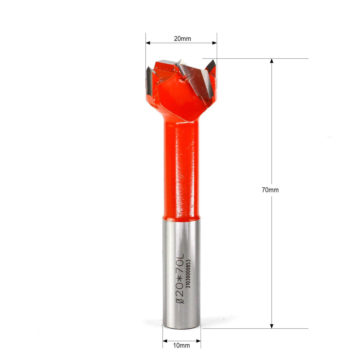 Hinge Boring Bit 20mm Dia. Left Hand - FindBuyTool