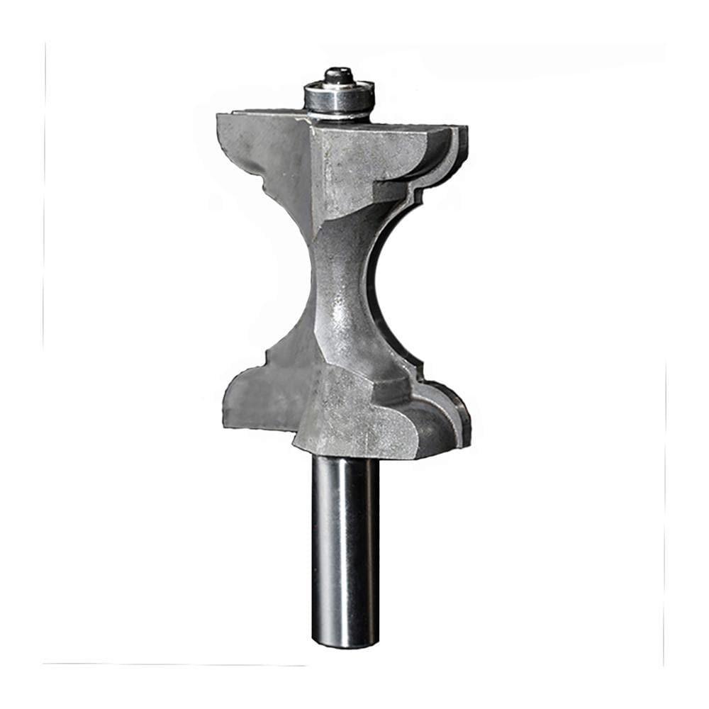 Double Bullnose Molding & Edging Trim Router bit - FindBuyTool