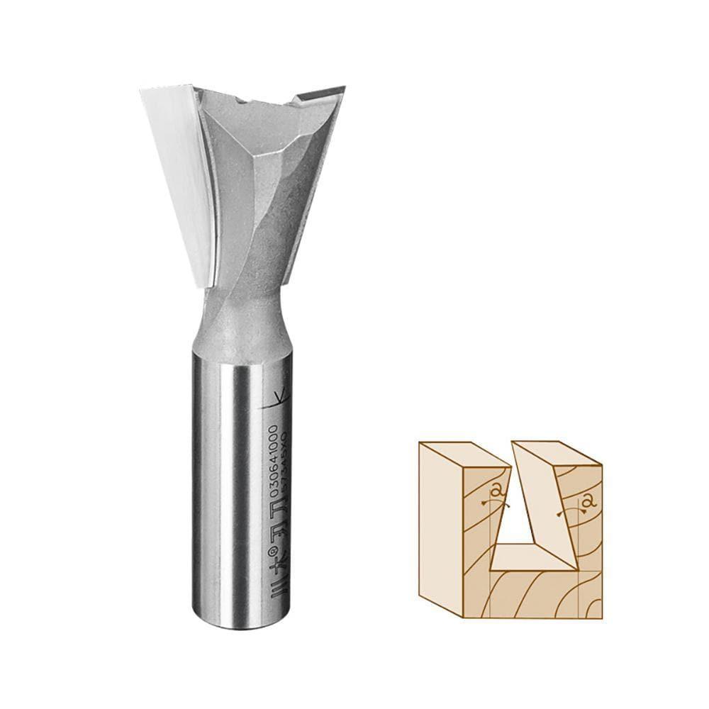 Dovetail Router Bit Set, 4 Pieces, 1/4 Inch Shank - FindBuyTool