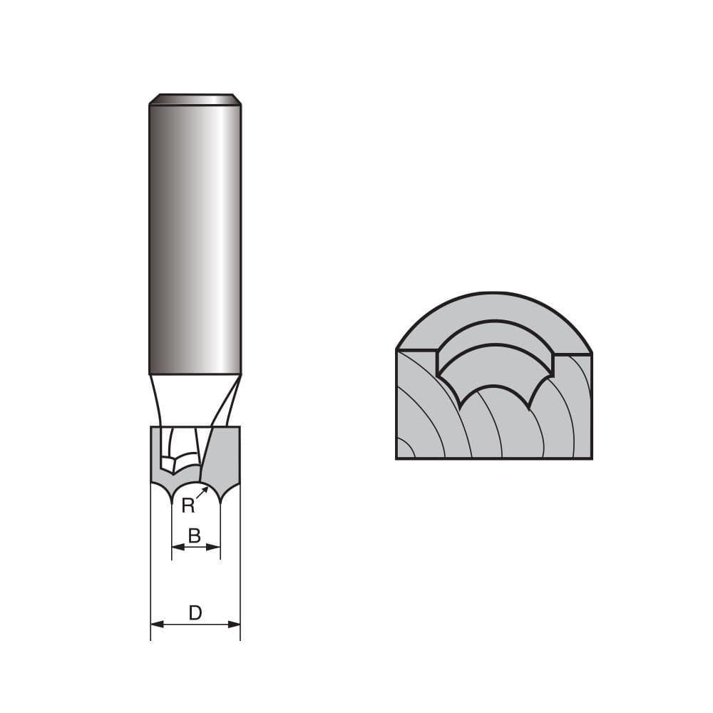 Dragon Ball Router bit-0906 - FindBuyTool
