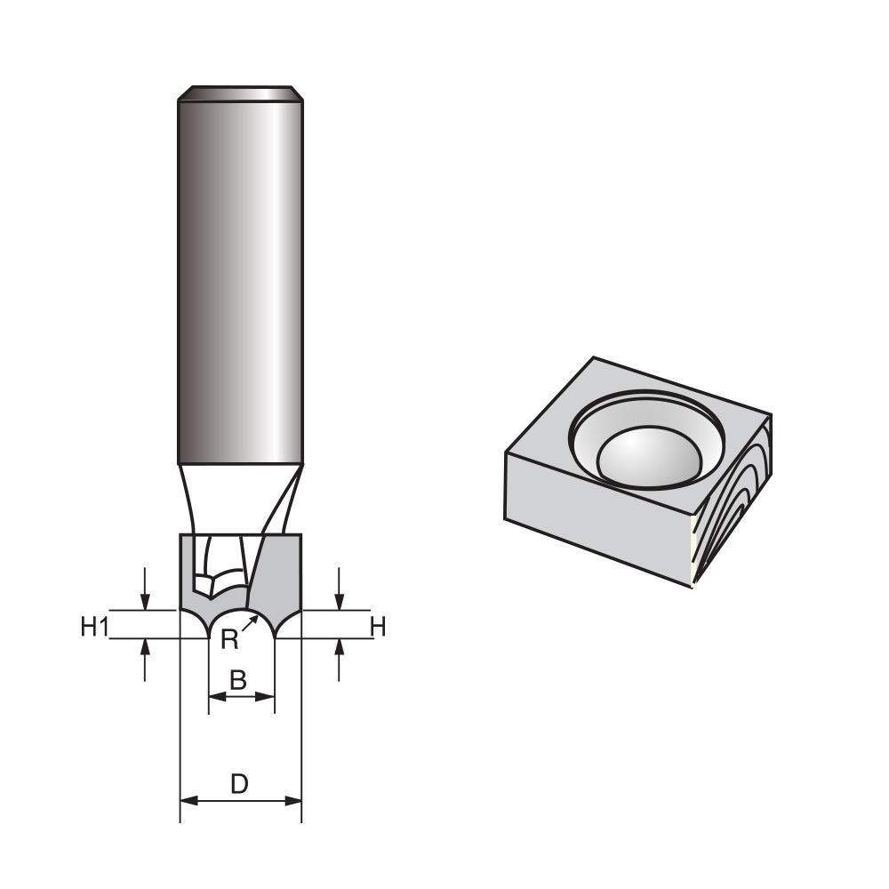 Dragon Ball Router bit-0906A - FindBuyTool