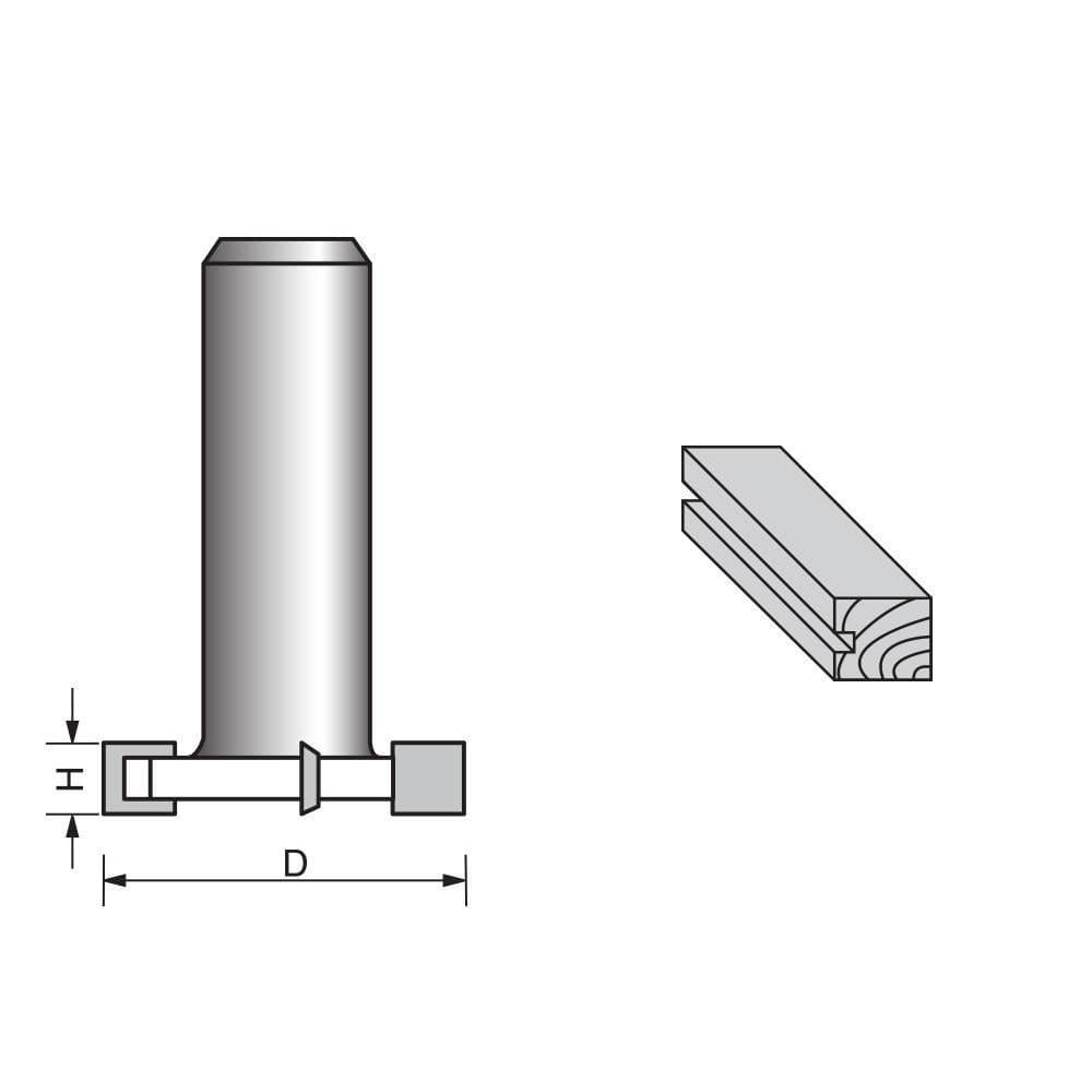Drawer Slot Cutter/Router Bit - FindBuyTool