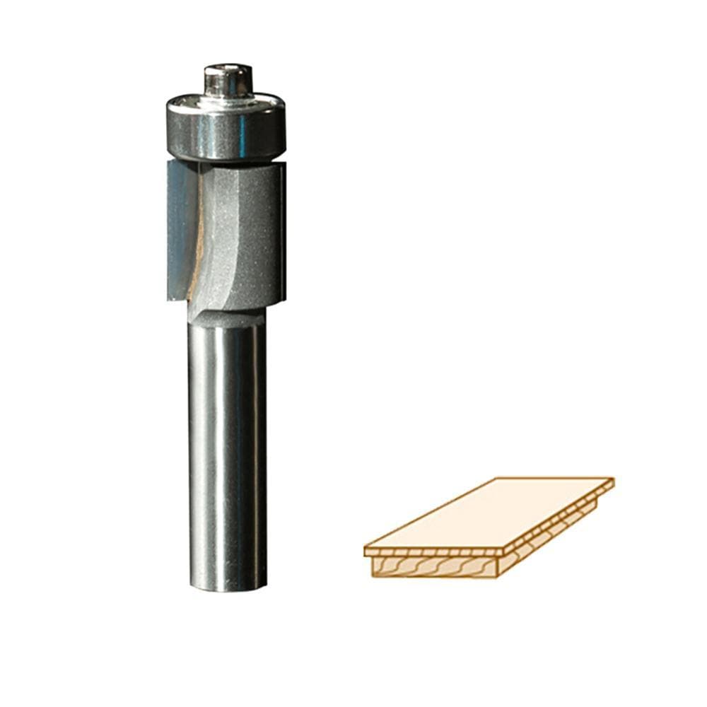 Flush Trim Router Bit for Thin Wood Board-1