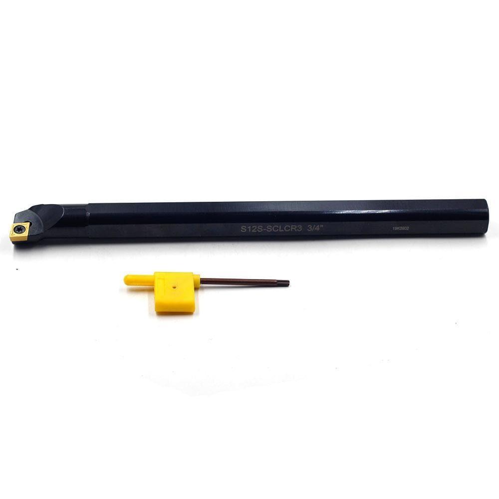 Indexable Boring Bar S12S-SCLCR3 with CCMT09T304 Carbide Insert 3/4 x 10 Inch - FindBuyTool