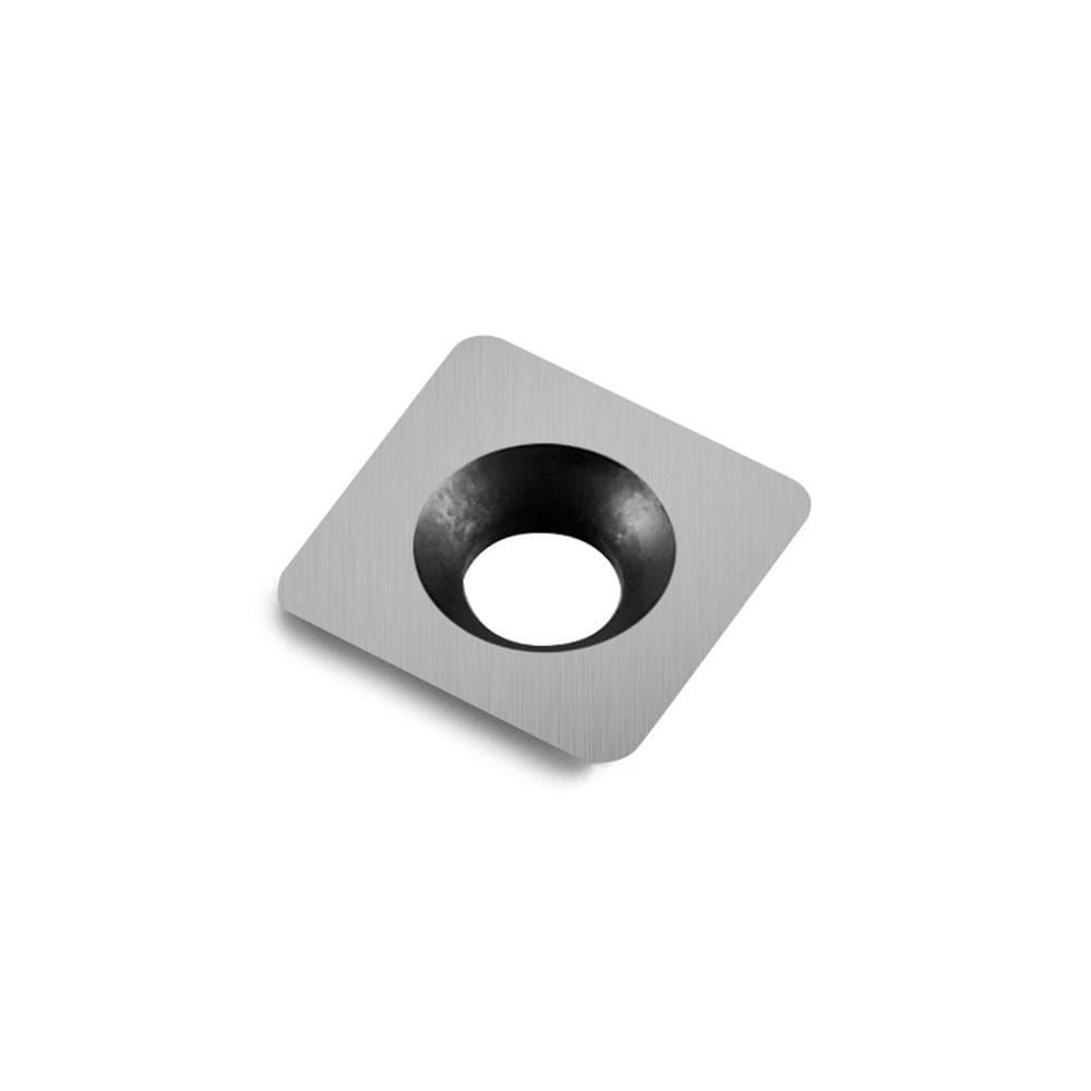 Woodturning Carbide Insert Cutter 10.5x10.5x2.0mm-35°-4R1 Square Shape - FindBuyTool