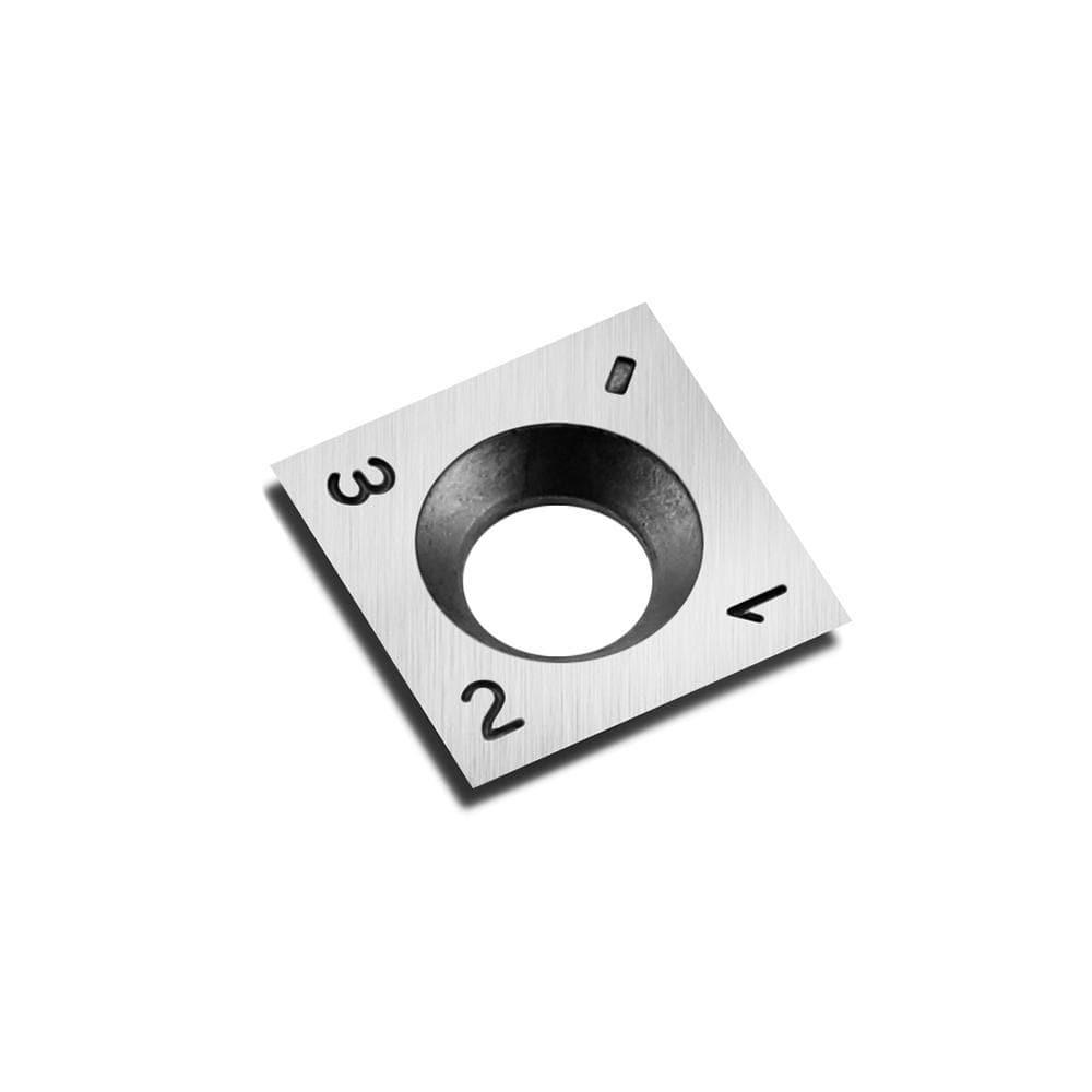 Indexable Carbide Insert Knife 14.3x14.3x2.5mm-35°,4-Edge - FindBuyTool