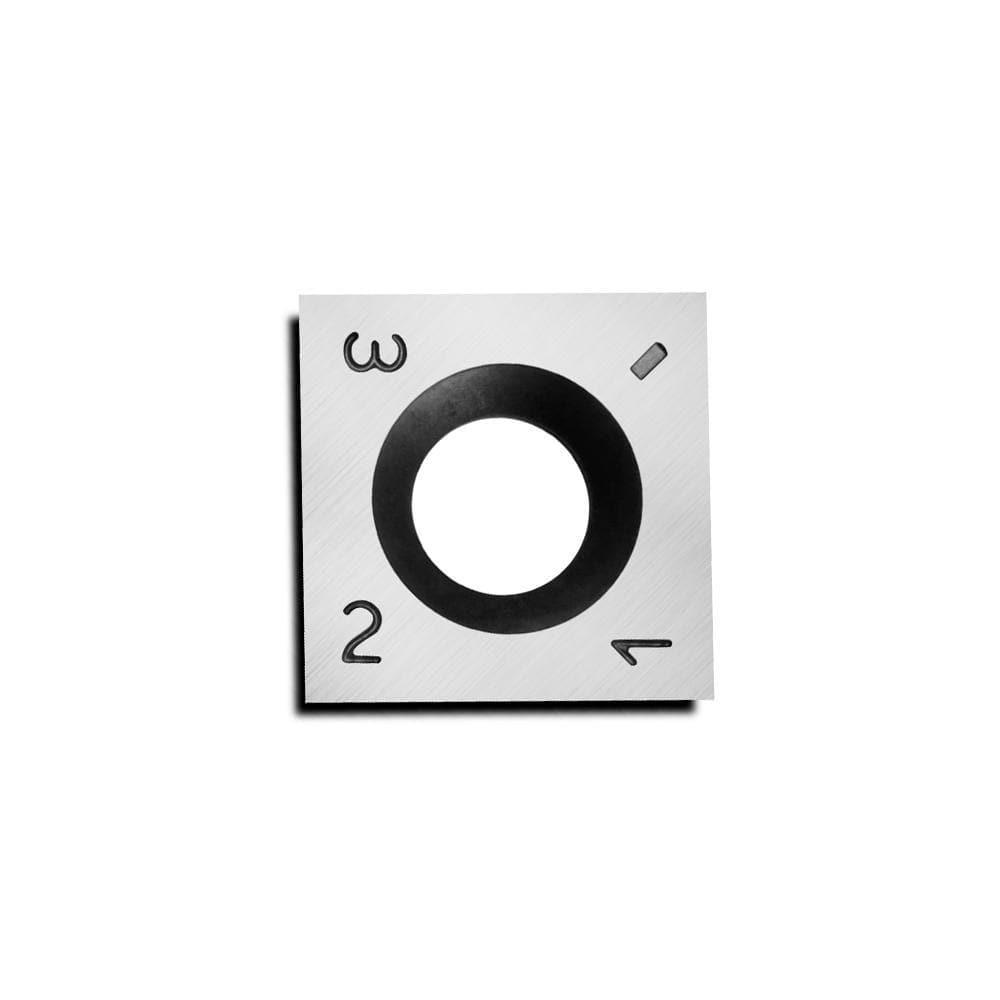 Indexable Carbide Insert Knife 14.3x14.3x2.5mm-35°,4-Edge - FindBuyTool