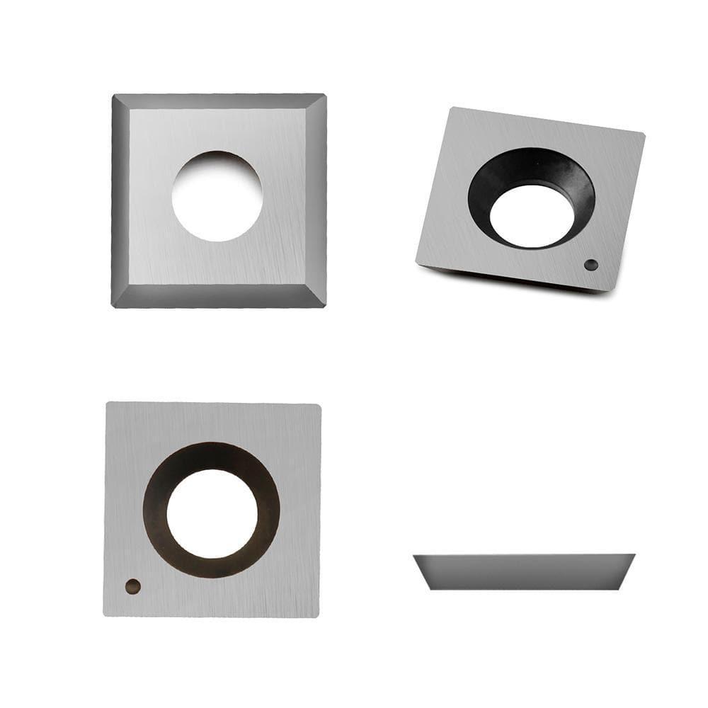 Carbide Insert Knife 15x15x2.5mm-30°-4R0.5 for Spiral Cutterhead,4-Edge - FindBuyTool