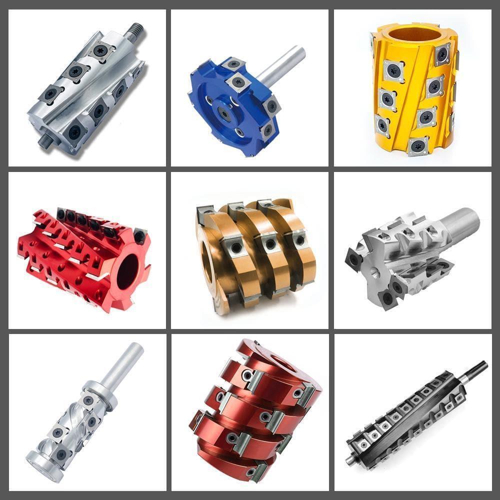 Carbide Insert Knife for Mastercraft Model 55-5503-4 Helical Cutter Head 15x15x2.5mm-30°-R150-4R0.5 - FindBuyTool