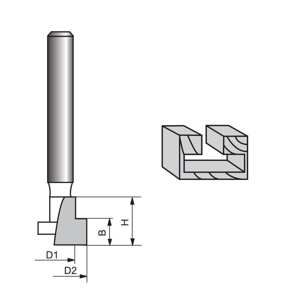 Keyhole Router Bit - FindBuyTool