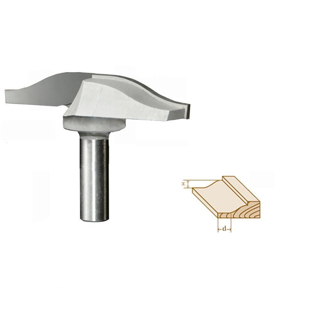 Ogee Door Panel & Baseboard Molding Router Bit - FindBuyTool