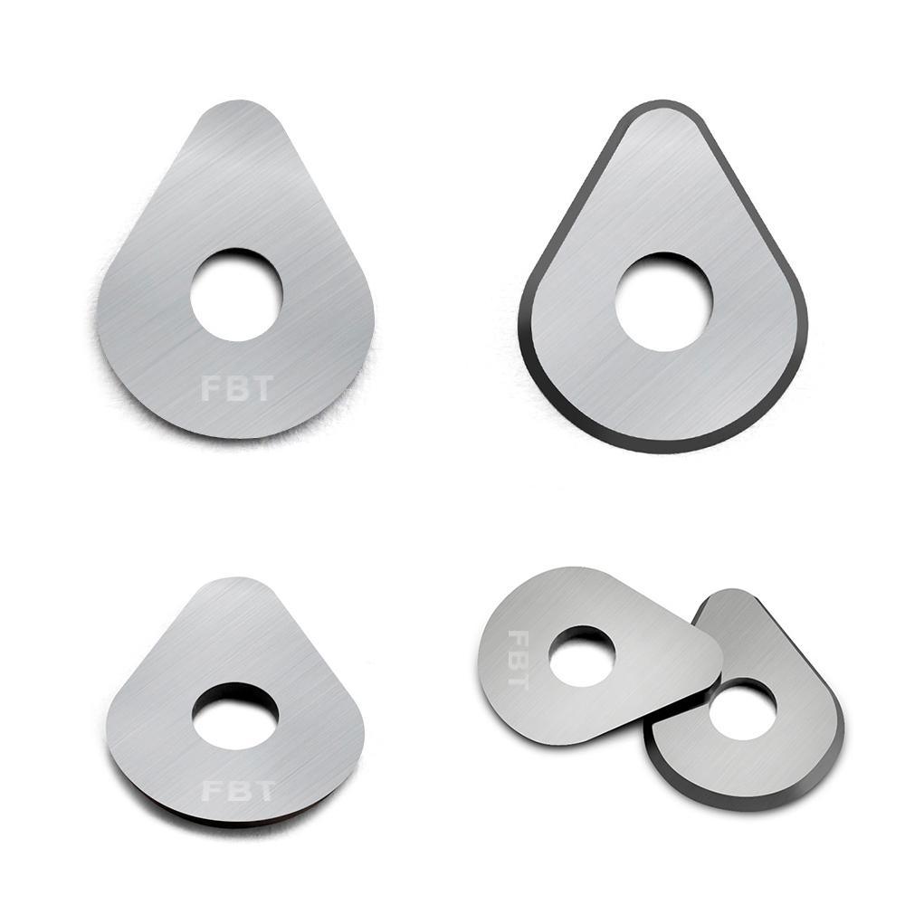 Tungsten Carbide Scraper Blade, Pear Shape - FindBuyTool