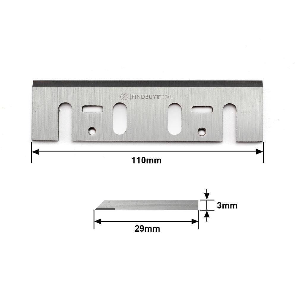 Planer Blades for Makita 1911B/N1911B/1912B/1002BA HSS , Set of 2 - FindBuyTool