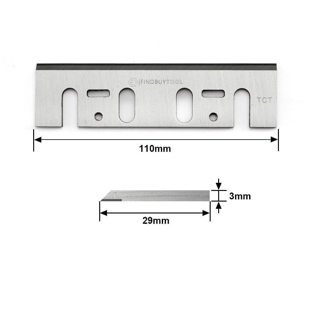 Planer Blades for Makita 1911B/N1911B/1912B/1002BA TCT , Set of 2 - FindBuyTool