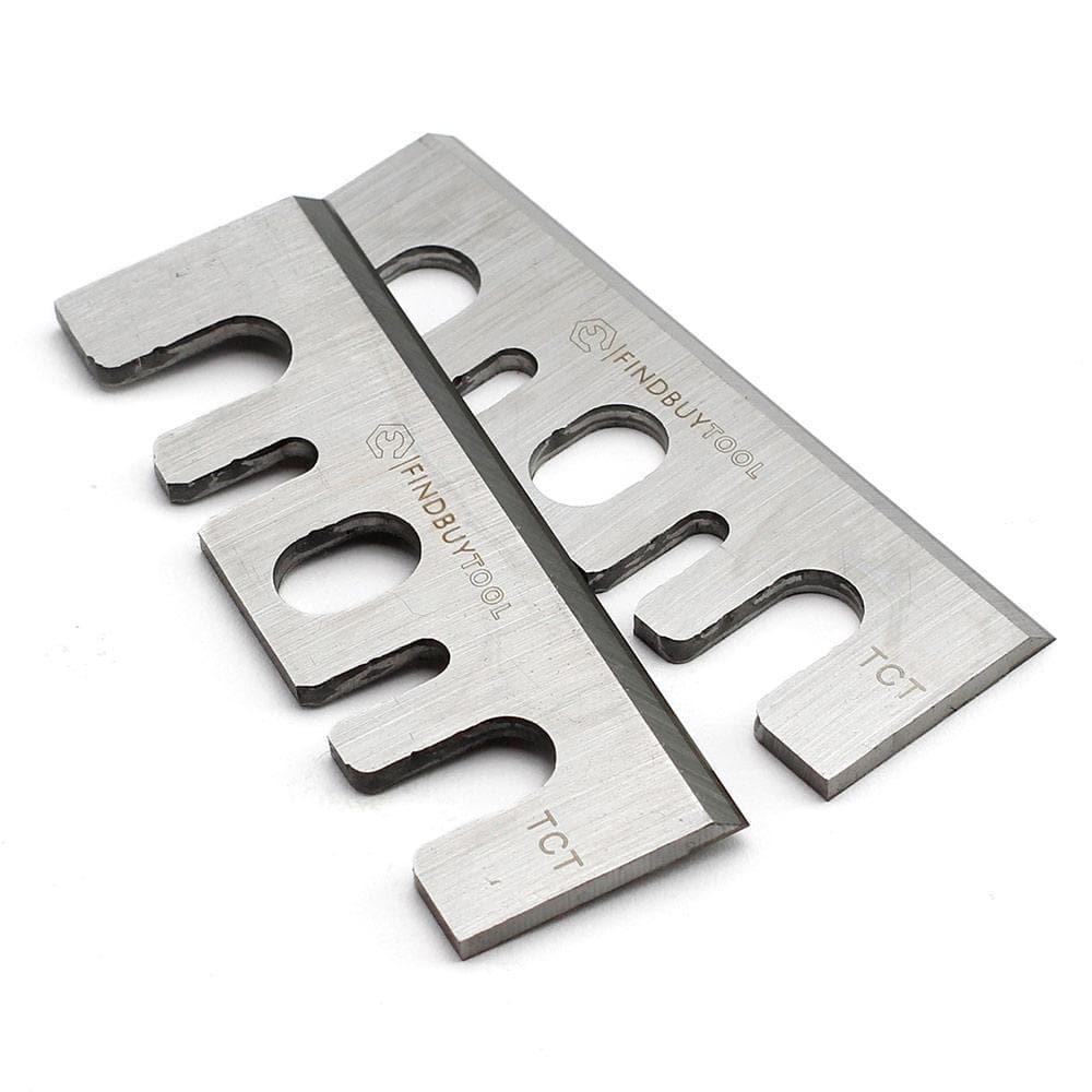 Planer Blades for Hitachi 82mm(3-1/4Inch) Planer TCT, Set of 2 - FindBuyTool