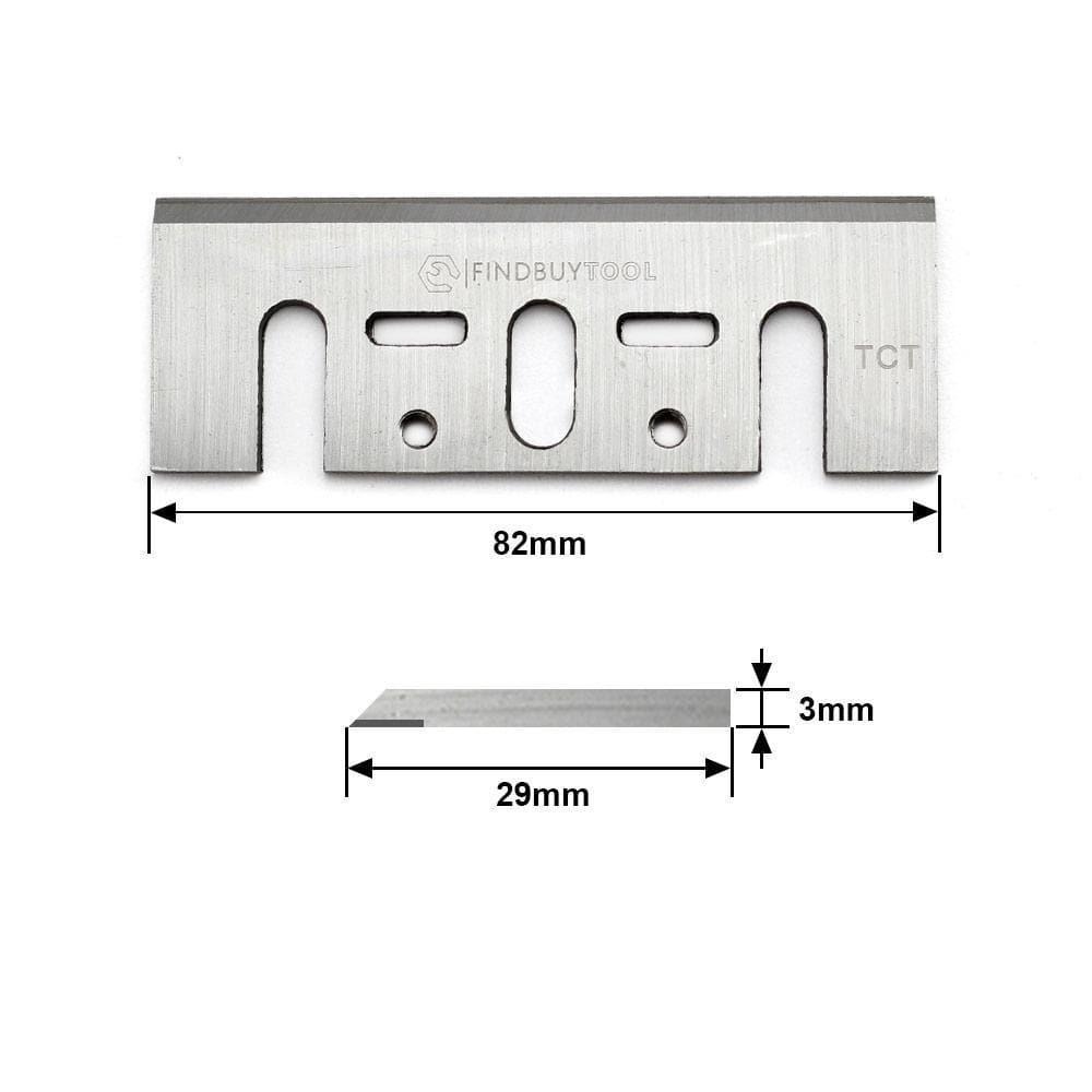 3-1/4 Inch Carbide-Tipped Planer Blades for Makita Planers, Set of 2 - FindBuyTool