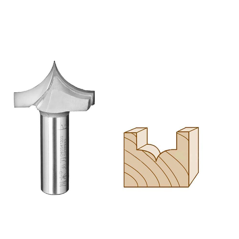 Radius Point Cutting Round Over Plunging Router bit - FindBuyTool