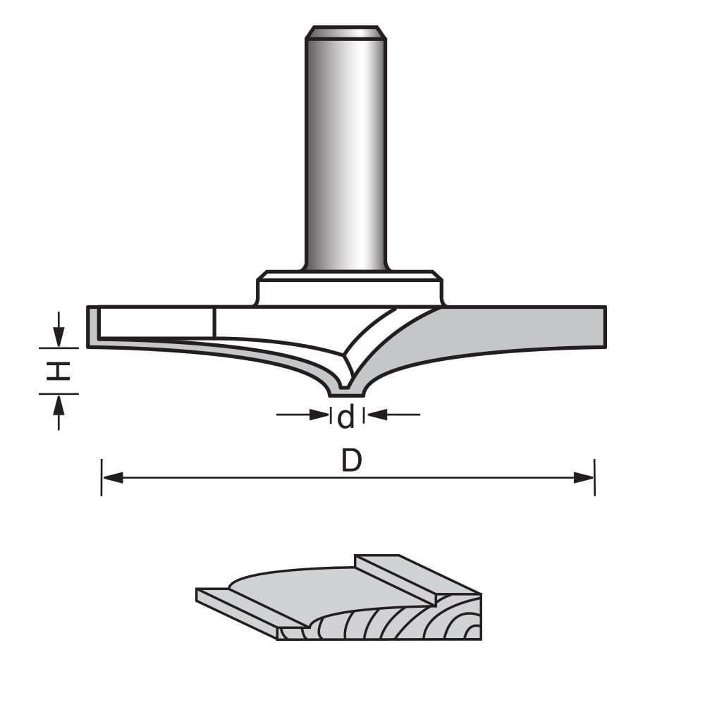 Raised Panel Router Bit-1901 - FindBuyTool