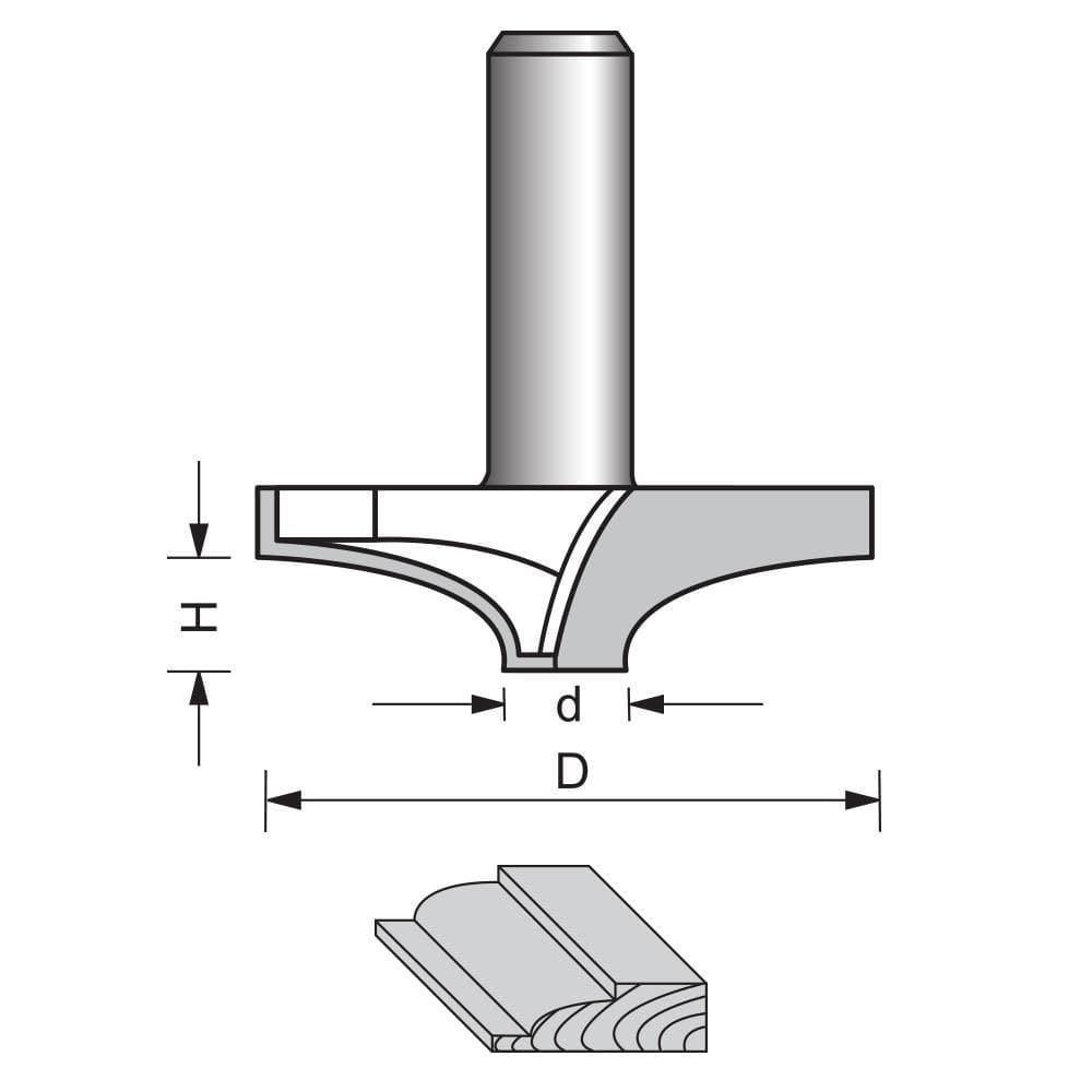 Raised Panel Router Bit-1963 - FindBuyTool