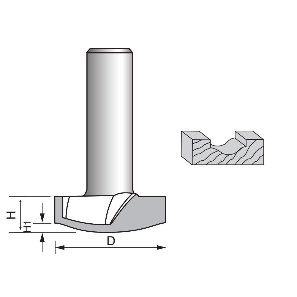 Raised Panel Router Bit-1970 - FindBuyTool