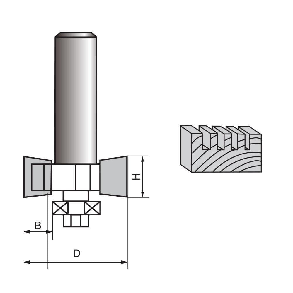 Sloting & Rabbeting Router Bit - FindBuyTool