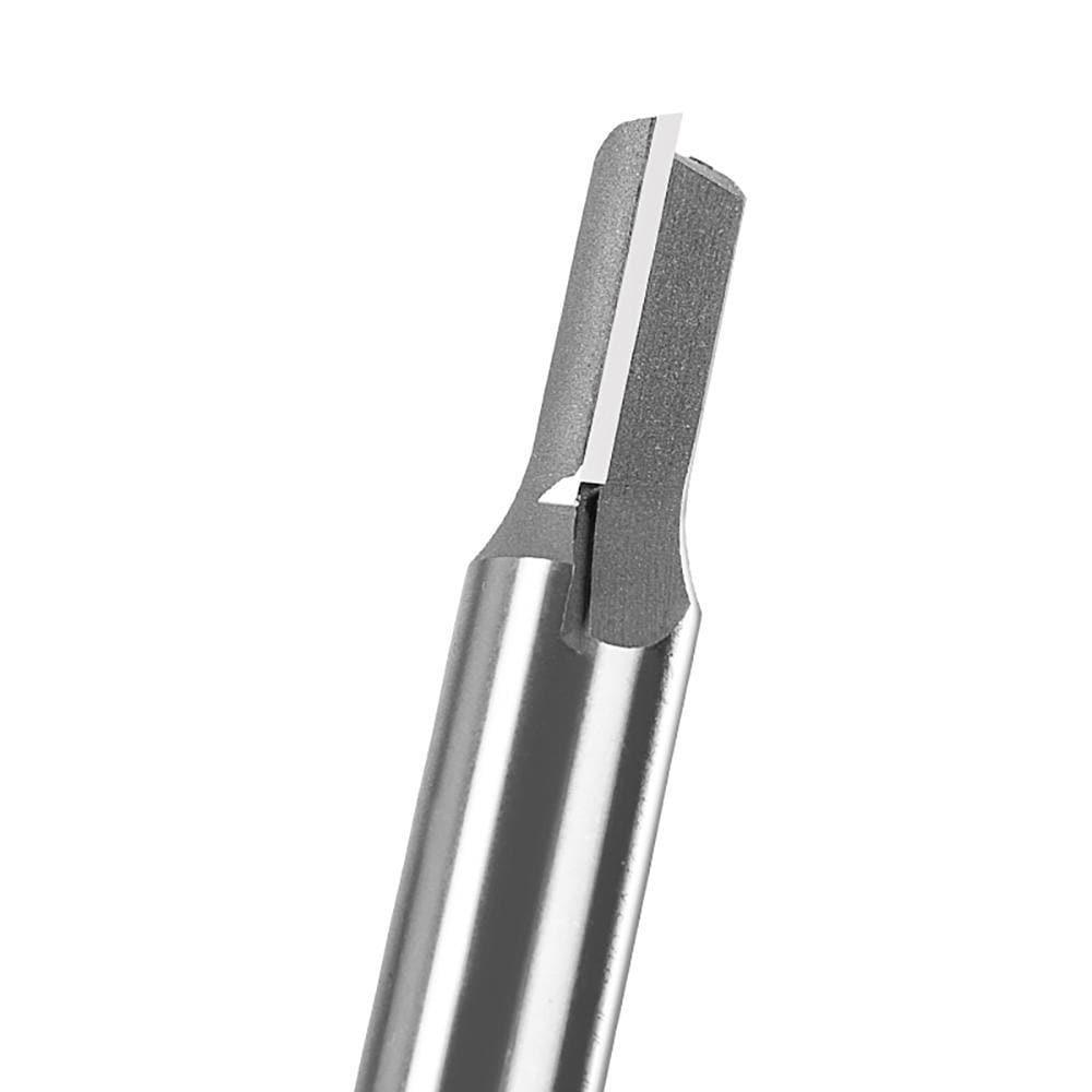 Straight Router Bit-Short Blade-1/2" Dia. x 20mm Height, 1/2" Shank - FindBuyTool