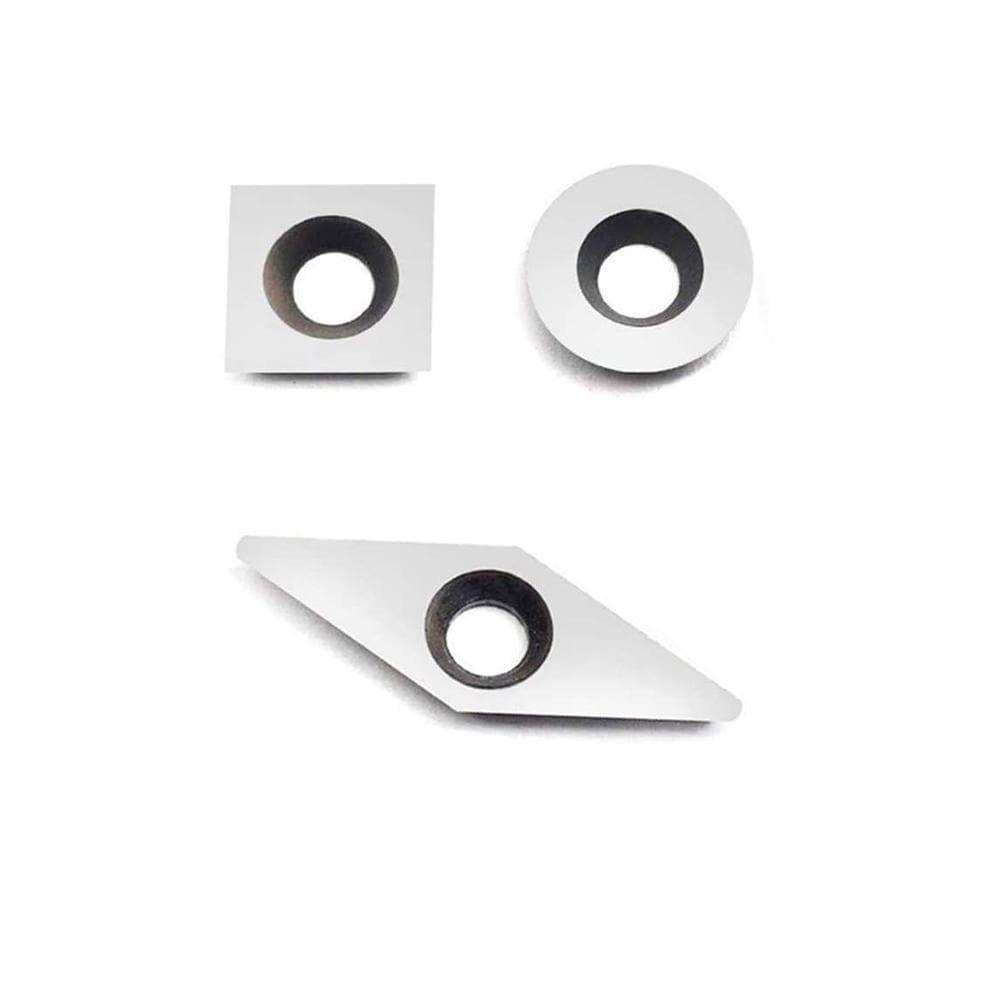 Woodturning Carbide Cutter Pack for Mini Size Tool Set, 3Pcs - FindBuyTool