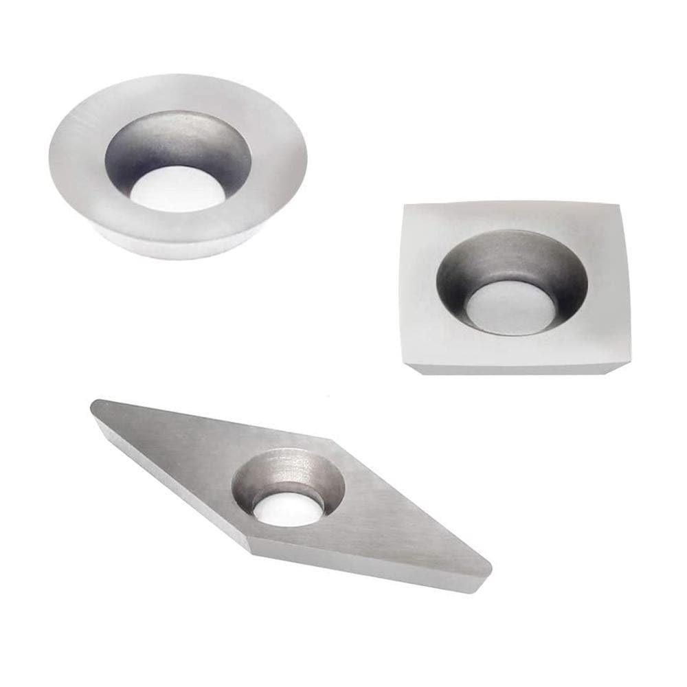 Woodturning Carbide Insert Cutter Pack, 3Pcs - FindBuyTool