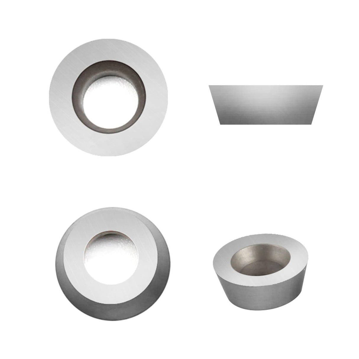 Woodturning Carbide Insert Cutter 11 x 4.0mm-15° Round Shape - FindBuyTool