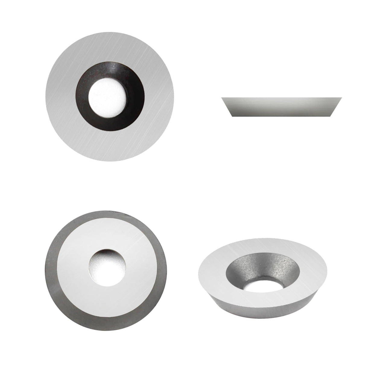 Woodturning Carbide Insert Cutter 20 x 4.0mm-30° Round Shape - FindBuyTool