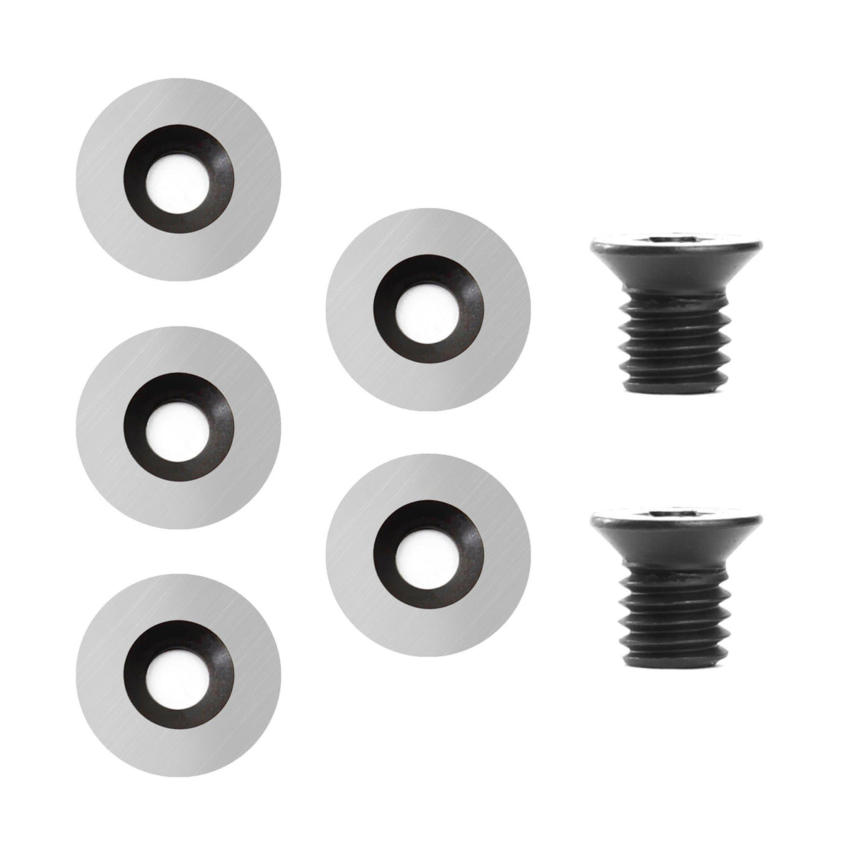 Woodturning Carbide Insert Cutter 20 x 4.0mm-30° Round Shape - FindBuyTool