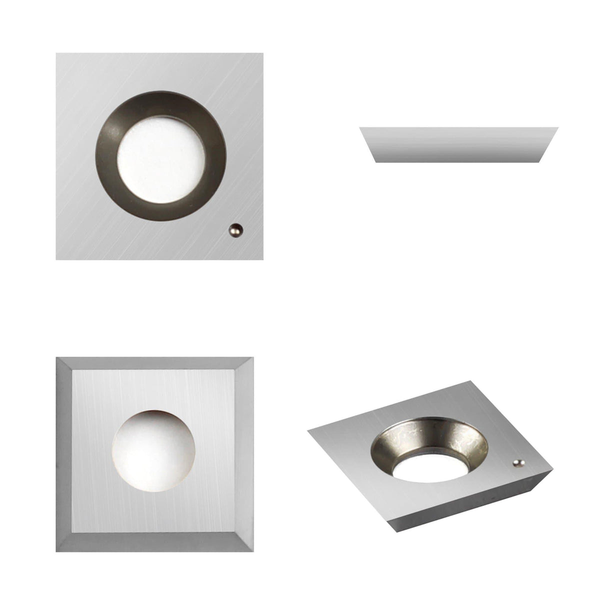 Woodturning Carbide Insert Cutter 15 x 15 x 2.5mm-30° SQ for EWT Roughers - FindBuyTool