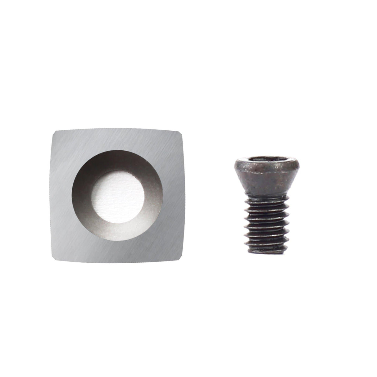 Woodturning Carbide Insert Cutter 11 x 11 x 2mm-30°-R50-4R0.5 Square Radius Shape - FindBuyTool