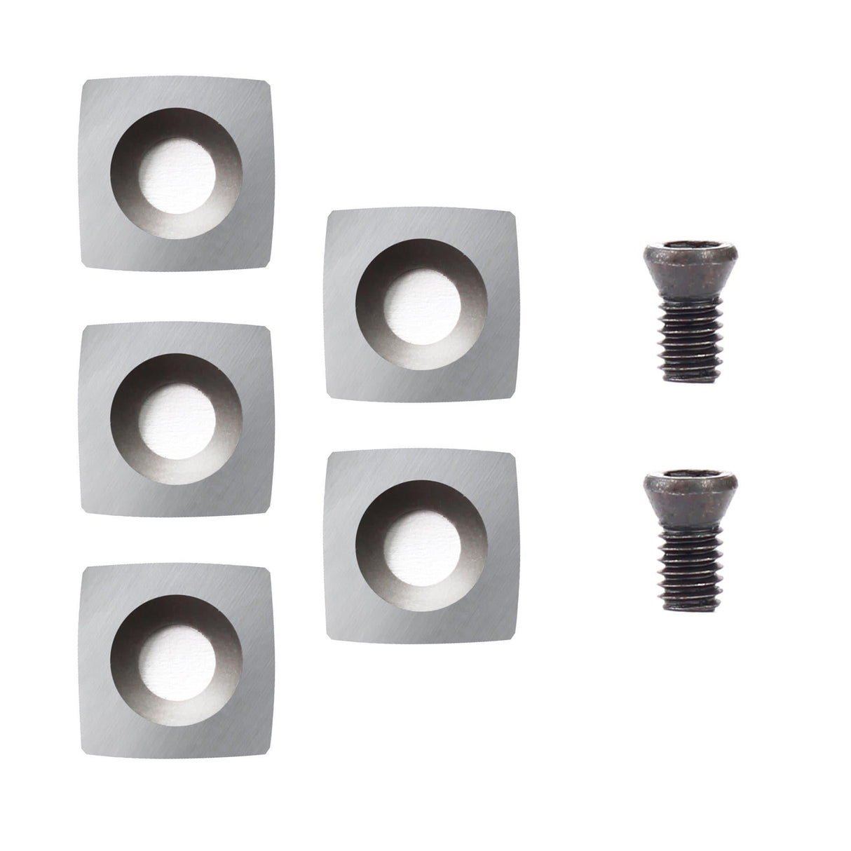 Woodturning Carbide Insert Cutter 11 x 11 x 2mm-30°-R50-4R0.5 Square Radius Shape - FindBuyTool