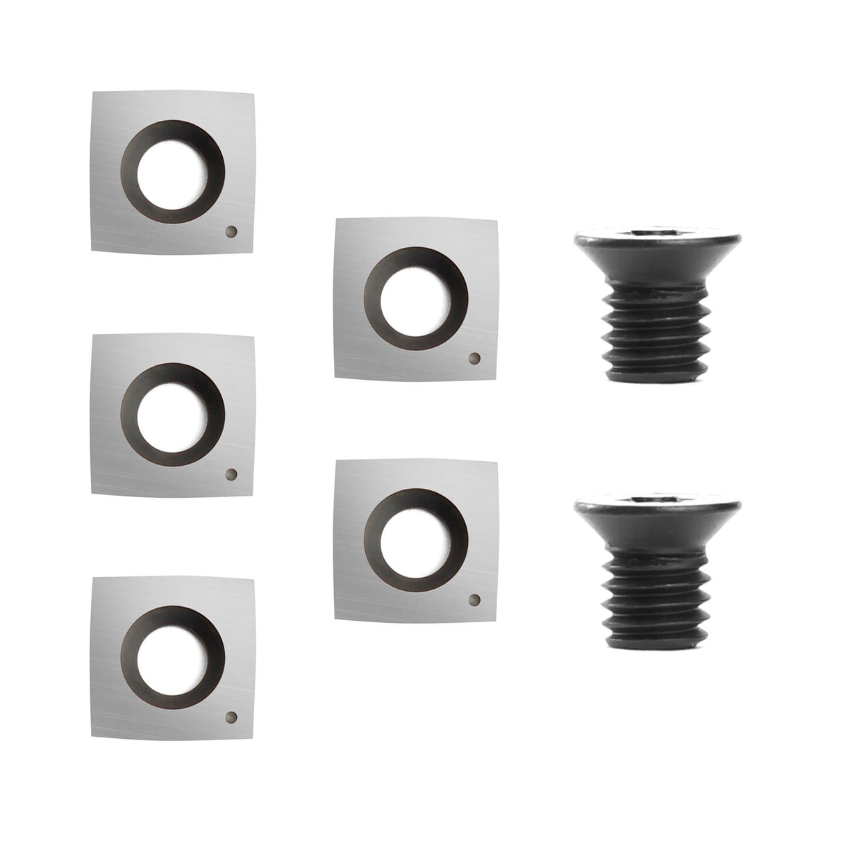 Woodturning Carbide Insert Cutter 15 x 15 x 2.5mm R4 for EWT Roughers - FindBuyTool