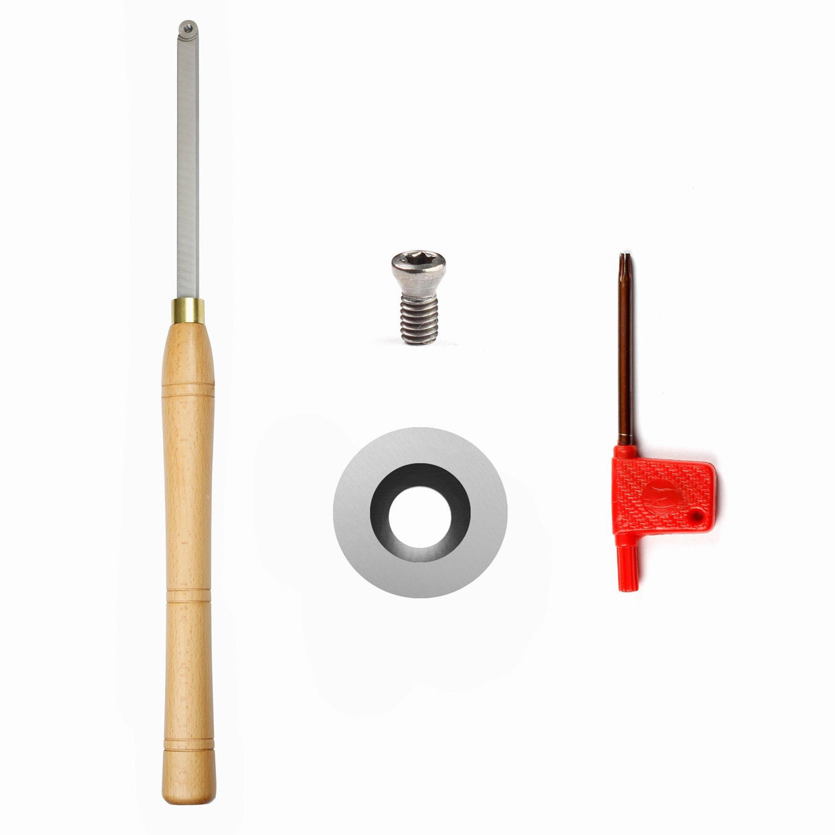 Woodturning Carbide Lathe Tool Mid Size Finisher Round Tip - FindBuyTool