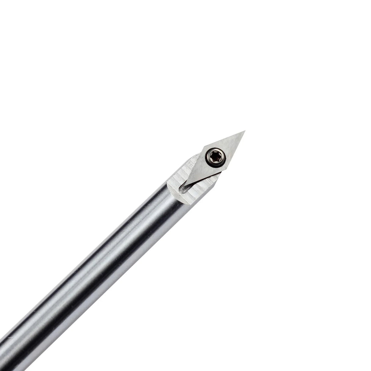 Woodturning Carbide Lathe Tool Mid Size Detailer Diamond Tip - FindBuyTool