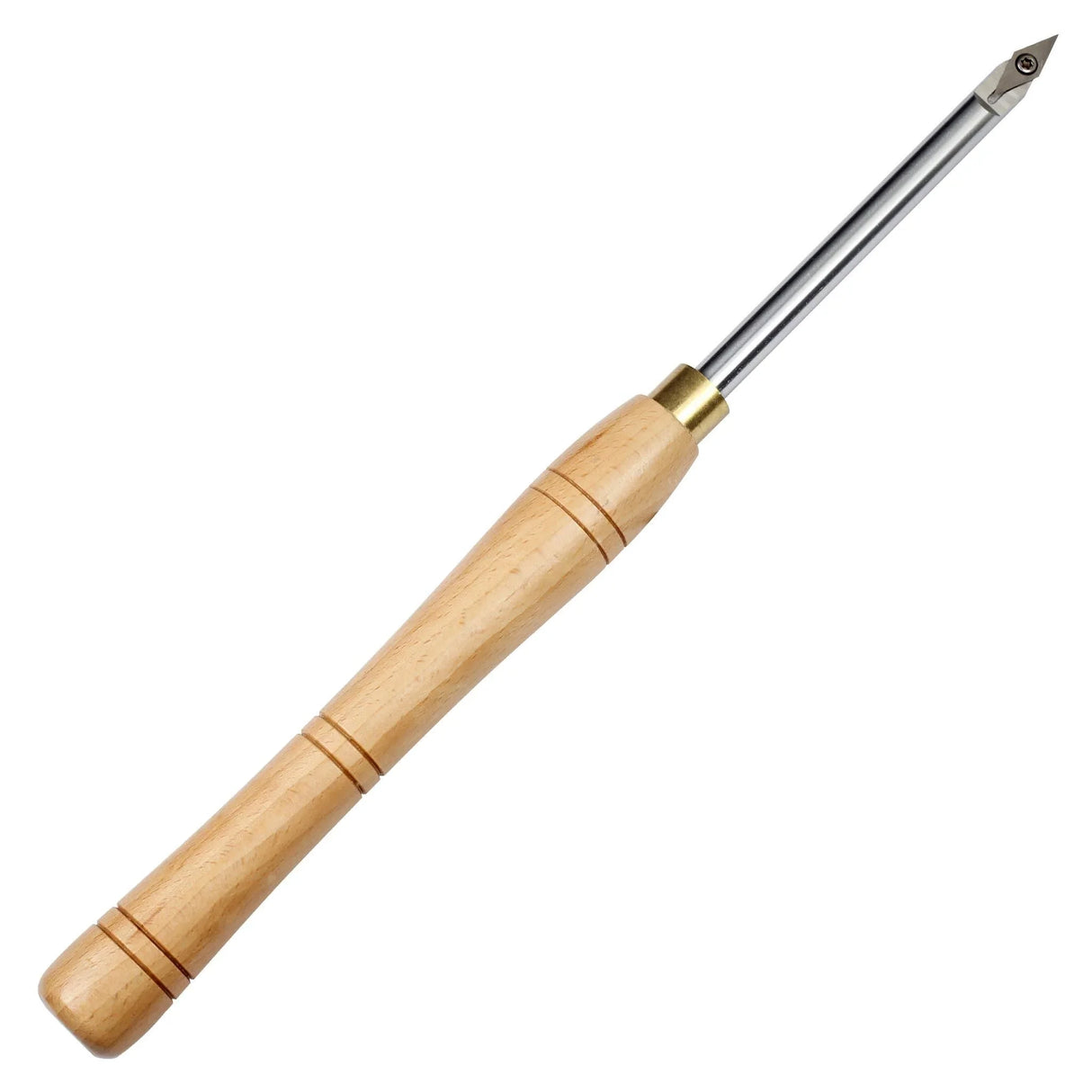 Woodturning Carbide Lathe Tool Mid Size Detailer Diamond Tip - FindBuyTool