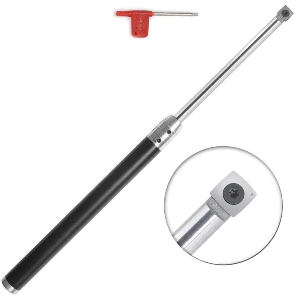 Woodturning Carbide Rougher & Finisher & Detailer Lathe Tool Set, 3 Shafts& Handle - FindBuyTool