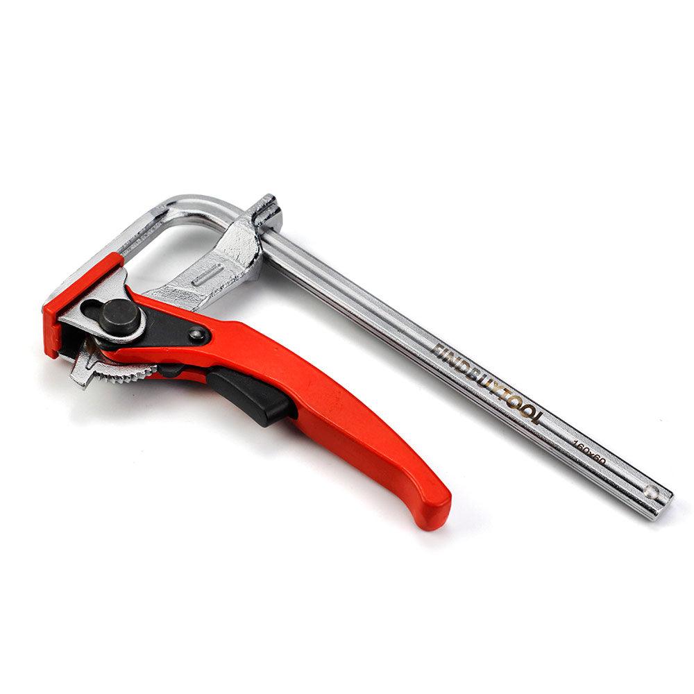 Fast Ratcheting Clamp for MFT Table Guide Rail System - FindBuyTool