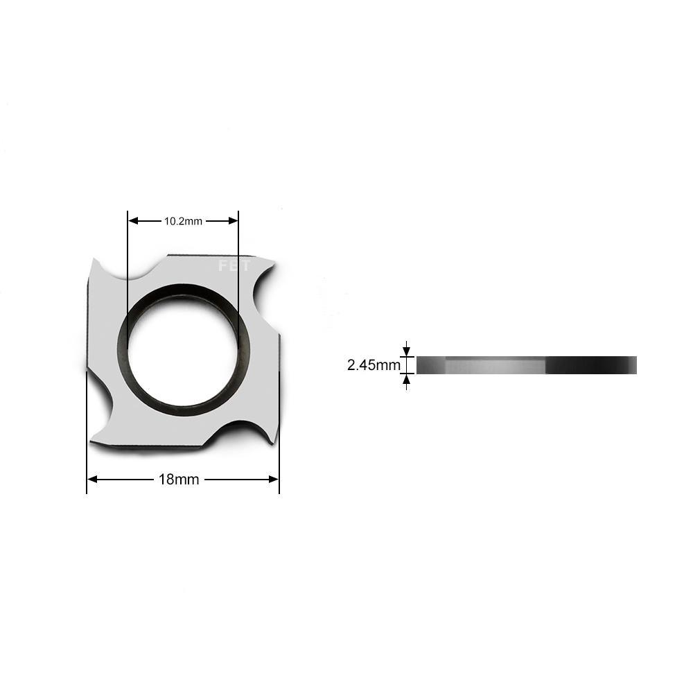 Grooving Knife 18x18x2.45mm HW LEUCO 165906 Leitz 005194 CMT 790.182.00 - FindBuyTool