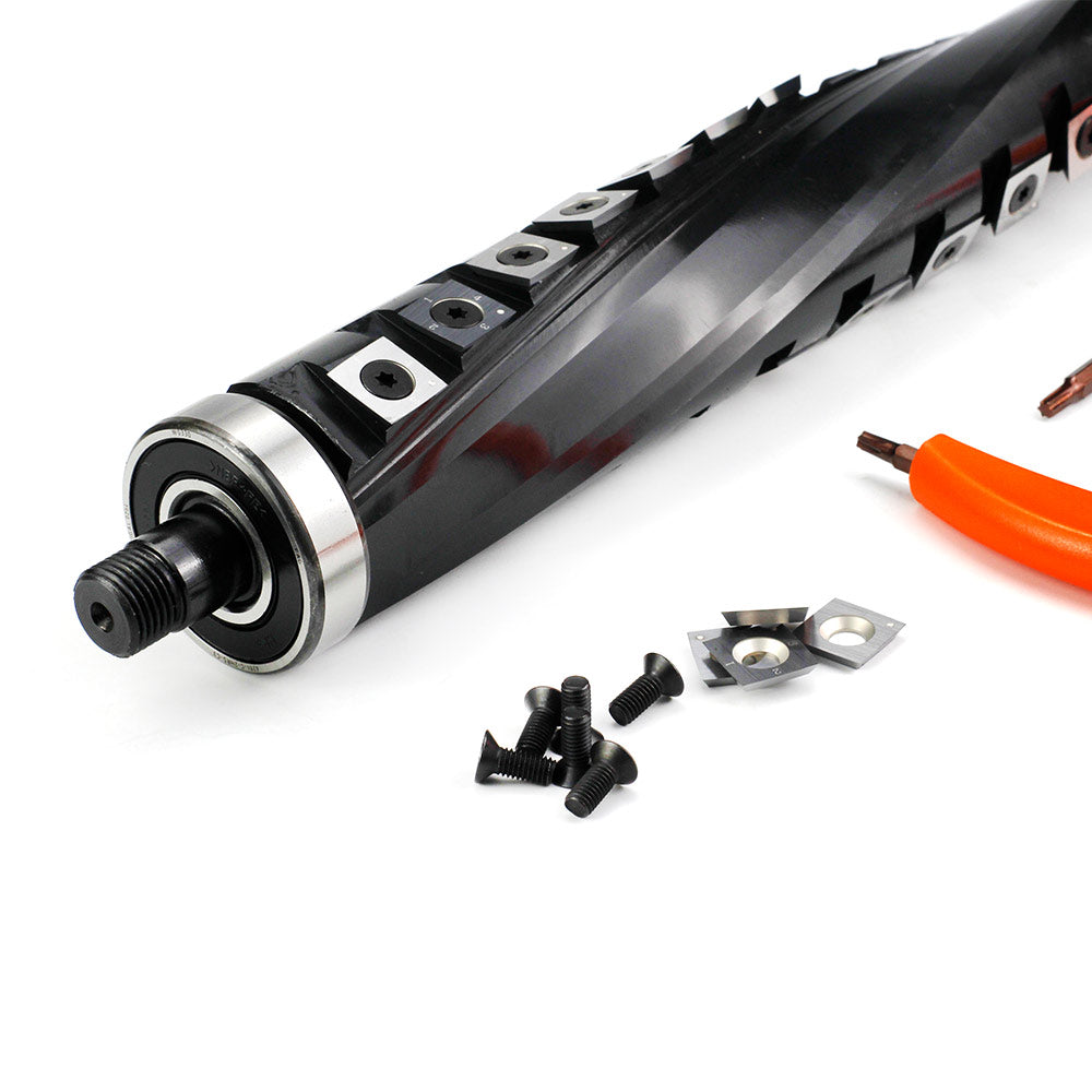 Helical Cutterhead for DeWalt DW734/DW733 12-1/2 Inch Planer, 2-Row