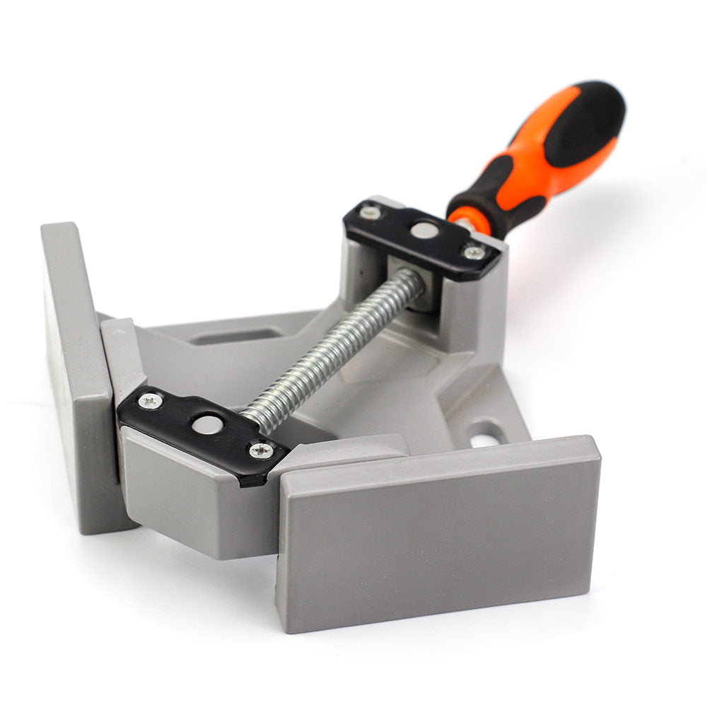 Wood Corner Clamp Right Angle 90 Degree with Adjustable Jaw - Single-Handle