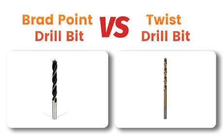 Brad Point Drill Bit vs Twist Drill Bit: What’s the Difference? - FindBuyTool